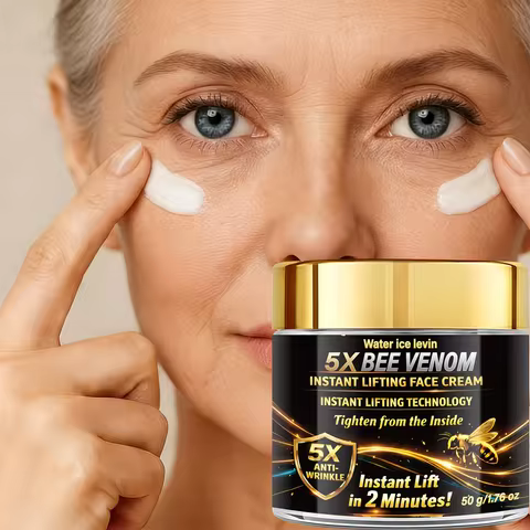 5X Bee Venom Face Cream with Retinol, Moisturizing Firming Lifting & Anti-Wrinkle Skin Care