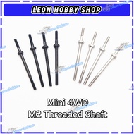 TAMIYA IMI 94809 Mini 4WD Threaded Shaft For Tamiya Mini 4WD