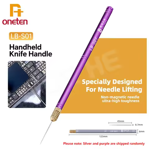 LB TOOL S01 Ultra-Light Handheld Knife Handle Non-Magnetic Needle Precision Compact Safe Design for