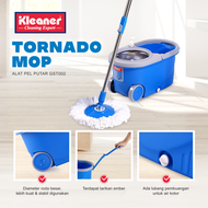 Kleaner Alat Pel Tornado Mop 1 Set Pel Putar Spin Mop Pembersih Lantai GST002