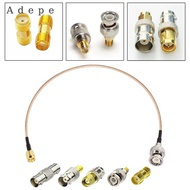 [Adepe] SMA to BNC Cable 5 Adapters for Jumper Cable RF Applications Extension Cable