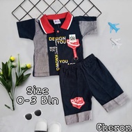 CHERON 22385 - Baby Boy Clothes Set, Cute Casual Boys' NewBorn Suit, Latest Model Tops, Imported Kor
