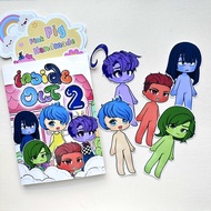 Đồ chơi búp bê giấy 5 cảm xúc trong INSIDE OUT 2