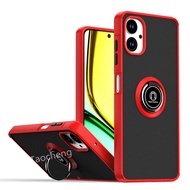 เคสโทรศัพท์แบบวงแหวนสำหรับ Samsung Galaxy A06 06 SamsungA06 4G 5G เคส2024ฝาหลังป้องกันการกระแทก TPU