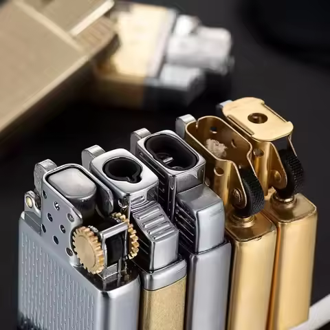 Zorro Original Butane Gas Insert Movement Accessories Replace Inner Liner Windproof Single Double Je