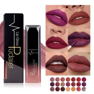 Pudaier 21Matte Liquid Lipstick Lip Gloss Non-Fading Lip Tint Lip Glaze