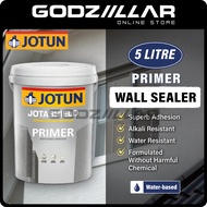 5L Jotun Jotashield Primer White Colour | Wall Sealer | Cat Undercoat Dinding Rumah | Interior &amp; Exterior Wall