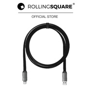 Rolling Square InCharge 6 Max Mercury 1.5m Gray สายชาร์จ
