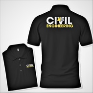 2026 T-Shirt Civil Engineering Short SleevePOLO | Civil Engineering POLO Shirt