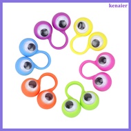 20 Pcs Big Eyes Toys Tiny for Kids Halloween Finger Puppets Educational Novelty Rings Game Intelligent kenaier