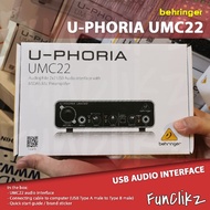 ☌▬Behringer U-Phoria UMC22 USB Audio Interface