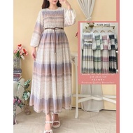 Yuna's smoke Gamis Dress