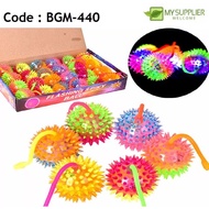 Flashing Spiky Toys Ball 6.5cm