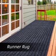 1 Roll Heavy-Duty Runner Rug 19.7inch*236.2inch (50cm X600cm),Indoor/Outdoor Non-Slip Rubber Mat For