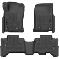 Husky Liners alfombrillas de piso delantero y segundo asiento para 14-19 GX460, 13-19 4Runner