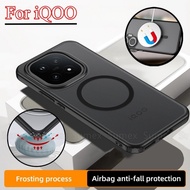 Good Quality HD Clear Transparent Phone Case For iQOO15 iQOO 15 5G Frosted Matte Casing Soft TPU Fra
