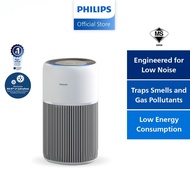 Philips AC2220 Smart Air Purifier | HEPA NanoProtect | 3 Filter Layers | AeraSense Tech | SilentWing