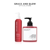 Grace and Glow Rouge 540 Glow &amp; Firm Scrub Solution Body Wash + Body Serum
