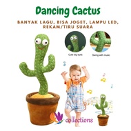 Talking Rocking Cactus USB Charge Charger Cas Cactus Children's Dancing Toy