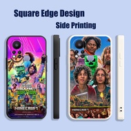 Casing For Huawei Nova 3i 7i 8i 5T Y9S A Minecraft Movie My World BOX07 Phone Case Square Edge