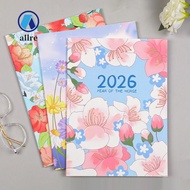 ALLRE 2026 Schedules Notebook, Work Efficiency A4 A5 Planner Notebook, Efficient Learning Plan Life 
