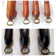 Pembuka Botol kayu Lolok alat bukaan botol kerajinan handmade Bali