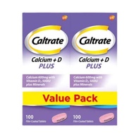 Caltrate Calcium + D Plus 600mg