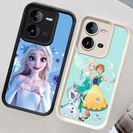 CH53 Elsa and Anna Soft Casing for VIVO Y17S V25E Y28s Y28 V25 Protective Case