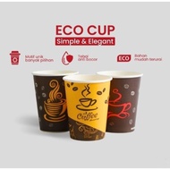 Plain & patterned coffee cups, size 6OZ & 8OZ, contents 50 pcs,/ pack