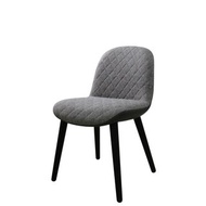 展示品出清 / 9104-1 小香風菱格紋餐椅 書椅 化妝椅