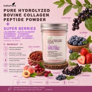 Naturinc hydrolyzed collagen pepper powder marine bovine berries spirulina phycocynin collagen suppl
