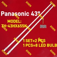 NEW 1 SET Panasonic 43"TV LED BACKLIGHT TH-43HX655K TH43HX655 TH-43HX655 TH43HX655K