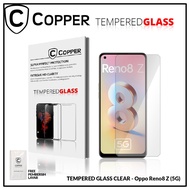 Oppo Reno 8Z (5G) - COPPER TEMPERED GLASS FULL CLEAR