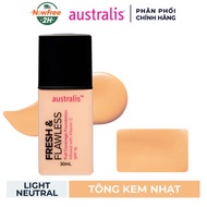 Kem Nền Australis Siêu Nhẹ Tông Kem Nhạt #LightNeutral 30ml