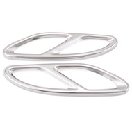 Car Accessories Exhaust Pipe Tail Cover Trim For Mercedes Benz E-Class W213 W205 GLC C A Class A180 