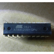 1pcs AT89C2051-12PU DIP18 original imported single-chip 8-bit 8051 2K flash memory IC chip spot