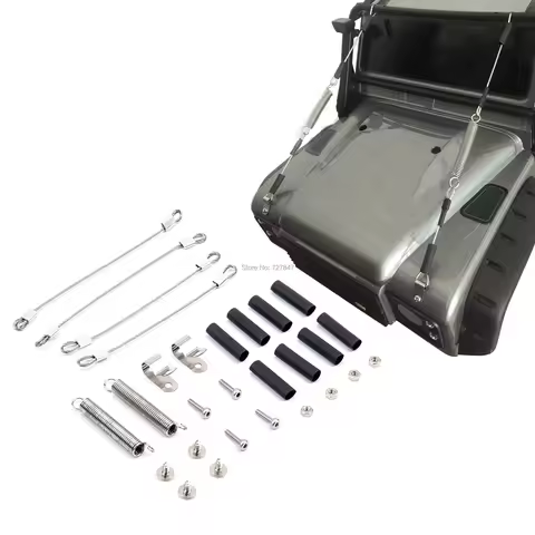 1:10 RC Car Modified Part Steel Rope for 1/10 RC Crawler TRX TRX-4 TRX4 Axial SCX10 90046 D90 D110 T