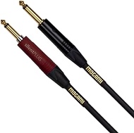 Mogami Gold INST Silent S-25 Guitar Instrument Cable, 1/4" TS Male Plugs, Gold Contacts, Straight Connectors with silentPLUG, 25 Foot