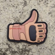  A00024 Patch PVC EDC Tactical Glove 2