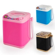 Mini Electric Washing Machine Children Pretend Role Play Makeup Brush Cleaner Device Educational Toy