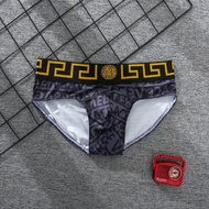 PRIA Versace Men's Briefs FULL TEXT JOCKSTRAP Men's Briefs | VERSACE CELANA DALAM PRIA BRIEF FULL TE