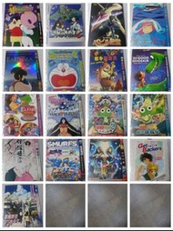 動漫Dvd 每套只售$28另包平郵運費 (有粵語 蠟筆小新/STRATOS/巴比二世/有粵語 崖上的波兒/有粵語 地海傅說/哆啦A夢/有粵語 軍曹/有粵語 奶牛總動員/有粵語 恐龍大時代/有粵語 EL