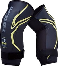 RS Taichi TRV080 Stealth CE Level 2 Knee Guard, Knee Protector, Pair, Black/Yellow, L