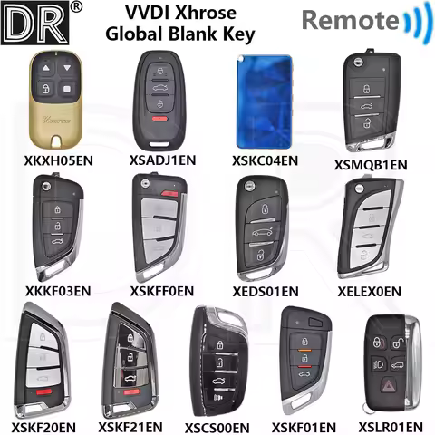 Great Global Version VVDI Xhorse XE XS XK Series Car Remote Universal Blank Key Support VVDI MINI Ke