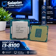 PROCESOR i3-8100 LGA 1151 WITH WARRANTY