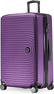 Mitte - Large Hard Shell Suitcase, TSA 4 Wheels, Check-in Luggage with 8 cm Volume Extension, 77 cm,