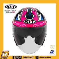 KYT TTR JET Kasma Daniel Helmet | PSB Approved Helmet | DR Helmet