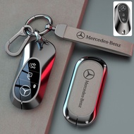 Mercedes Benz Metal key cover Mercedes  key chain holder A Class B Class C Class E Class S Class EQA