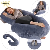 2025 Collection 2.4kg~3kg Cotton C-typed Pregnancy Pillow For Pregnant Waist Support Pillow Care For
