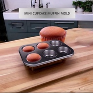Non Stick Mini Muffin Cake Bakeware Tray Aluminum Mold Cupcake Acuan Kek Cawan Tidak Melekat Dulang 